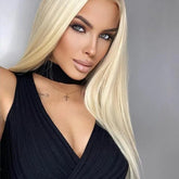 Lace Front Humana Liso 70cm 13x4 HD - Gaya